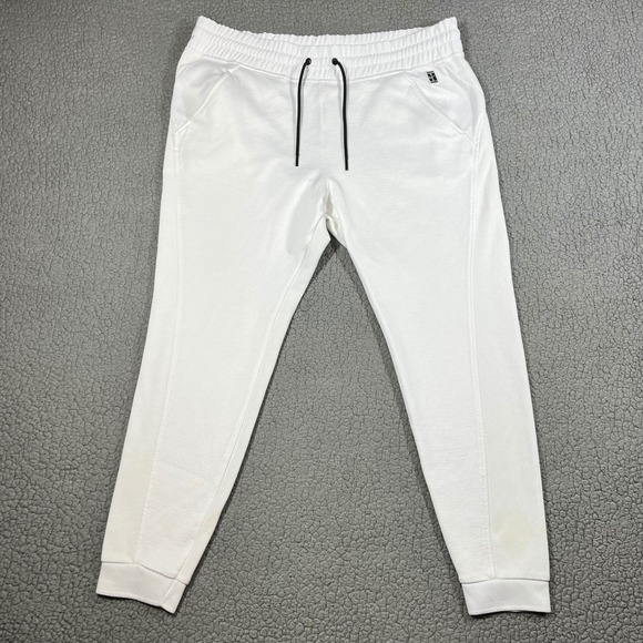 Nike Pants - Nike Court Tennis Joggers Women's XL White Cotton Blend Mesh Pants 894871-100
